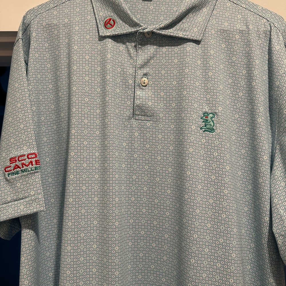 Scotty Cameron Peter Millar Crown Crafted Tour Rat Polo NWOT XL